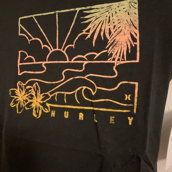 Hurley TALLIE PERFECT CREW TEE size XSMALL - Picture 6 of 7